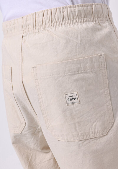 اعرض التفاصيل لـ عادي مقاس متوسط الخصر مستقيم رجالي بيج جان شورت