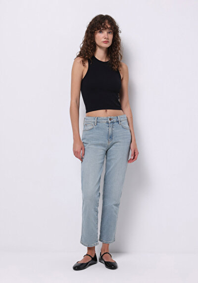 اعرض التفاصيل لـ سليم   الخصر السجائر الساق الجينز النيلي النسائي