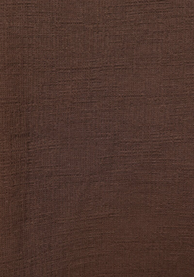 اعرض التفاصيل لـ عادي رقبة بولو جاكار نسائي بني كم قصير تي شيرت