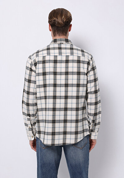 اعرض التفاصيل لـ بيج فاتح للرجال قميص  كم طويل