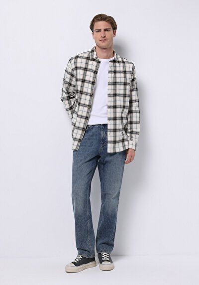 اعرض التفاصيل لـ بيج فاتح للرجال قميص  كم طويل