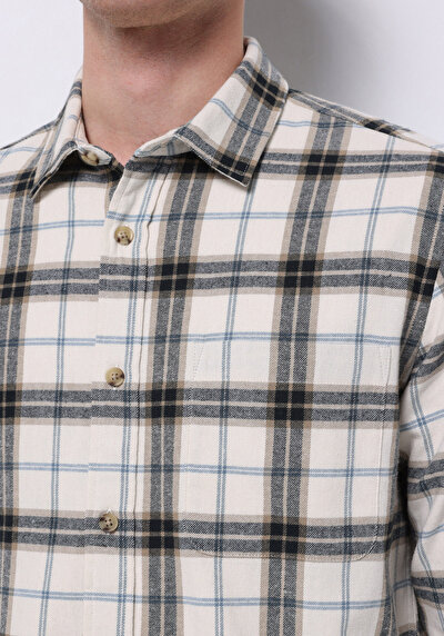 اعرض التفاصيل لـ بيج فاتح للرجال قميص  كم طويل