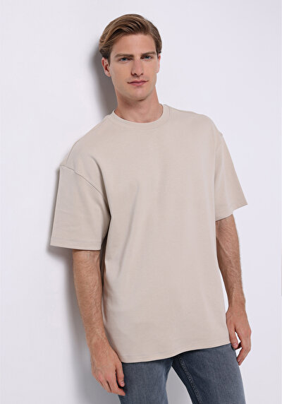 صورة من أبيض للرجال تي شيرت بأكمام قصيرة