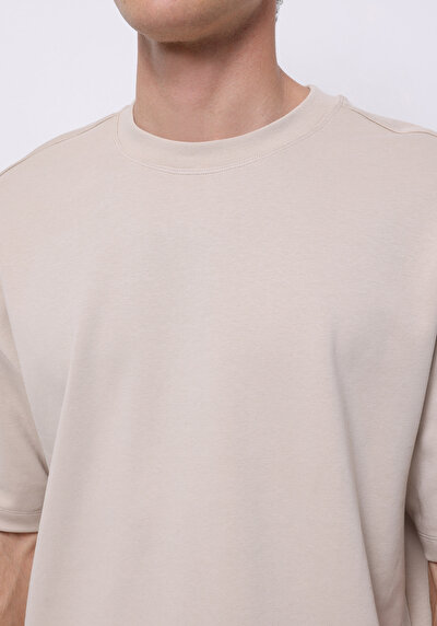 اعرض التفاصيل لـ أبيض للرجال تي شيرت بأكمام قصيرة