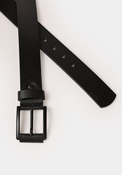 اعرض التفاصيل لـ أسود للرجال حزام