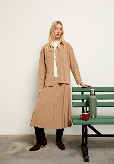 صورة من بني للنساء تنورة