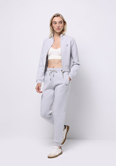 اعرض التفاصيل لـ رمادي للنساء بنطال رياضي