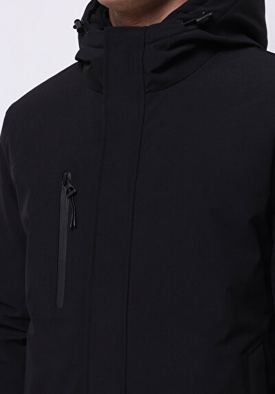 اعرض التفاصيل لـ أسود للرجال جاكيت