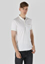 thumb-اعرض التفاصيل لـ أبيض للرجال قميص بولو  كم قصير