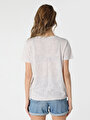 thumb-اعرض التفاصيل لـ  للنساء تي شيرت بأكمام قصيرة