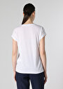 thumb-اعرض التفاصيل لـ أبيض للنساء تي شيرت بأكمام قصيرة