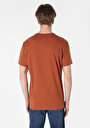 thumb-اعرض التفاصيل لـ برتقالي للرجال تي شيرت بأكمام قصيرة