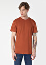 thumb-اعرض التفاصيل لـ برتقالي للرجال تي شيرت بأكمام قصيرة