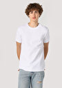 thumb-اعرض التفاصيل لـ أبيض للرجال تي شيرت بأكمام قصيرة