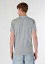 thumb-اعرض التفاصيل لـ رمادي للرجال تي شيرت بأكمام قصيرة