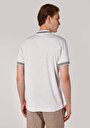 thumb-اعرض التفاصيل لـ   بولو الرقبة مستقيم رجالي أبيض كم قصير تي شيرت