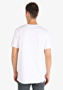 thumb-اعرض التفاصيل لـ عادي قصة رقبة مستديرة رجالي أبيض كم قصير تي شيرت