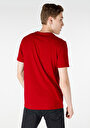 thumb-اعرض التفاصيل لـ   رقبة مستديرة رجالي أحمر كم قصير تي شيرت