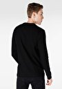 thumb-اعرض التفاصيل لـ   رقبة مستديرة مستقيم رجالي أسود كم طويل تي شيرت