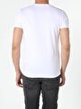 thumb-اعرض التفاصيل لـ أبيض للرجال تي شيرت بأكمام قصيرة