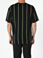 thumb-اعرض التفاصيل لـ أسود للرجال تي شيرت بأكمام قصيرة