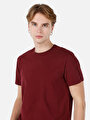 thumb-اعرض التفاصيل لـ بوردو للرجال تي شيرت بأكمام قصيرة