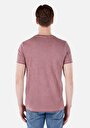 thumb-اعرض التفاصيل لـ   رقبة مستديرة مستقيم تي شيرت رجالي وردي بأكمام قصيرة