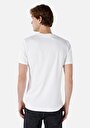 thumb-اعرض التفاصيل لـ   رقبة مستديرة مستقيم تي شيرت أبيض بأكمام قصيرة للرجال