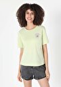 thumb-اعرض التفاصيل لـ أخضر للنساء تي شيرت بأكمام قصيرة