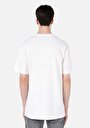 thumb-اعرض التفاصيل لـ كومفورت فيت رقبة مستديرة مستقيم تي شيرت رجالي أبيض بأكمام قصيرة
