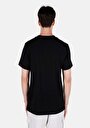 thumb-اعرض التفاصيل لـ عادي مقاس رقبة مستديرة مستقيم رجالي أسود كم قصير تي شيرت