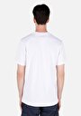 thumb-اعرض التفاصيل لـ   رقبة مستديرة مستقيم تي شيرت أبيض بأكمام قصيرة للرجال
