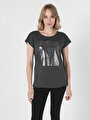 thumb-اعرض التفاصيل لـ أنتراسيت للنساء تي شيرت بأكمام قصيرة