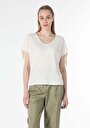 thumb-اعرض التفاصيل لـ بيج فاتح للنساء تي شيرت بأكمام قصيرة