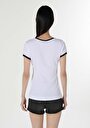 thumb-اعرض التفاصيل لـ أبيض للنساء تي شيرت بأكمام قصيرة