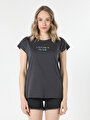 thumb-اعرض التفاصيل لـ أنتراسيت للنساء تي شيرت بأكمام قصيرة