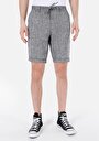 thumb-اعرض التفاصيل لـ عادي   الخصر مستقيم شورت رجالي رمادي