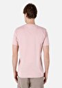 thumb-اعرض التفاصيل لـ   رقبة مستديرة مستقيم تي شيرت رجالي وردي بأكمام قصيرة