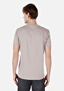 thumb-اعرض التفاصيل لـ   رقبة مستديرة مستقيم تي شيرت رجالي حجر كم قصير