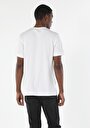 thumb-اعرض التفاصيل لـ أبيض للرجال تي شيرت بأكمام قصيرة