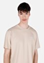 thumb-اعرض التفاصيل لـ كومفورت فيت رقبة مستديرة مستقيم رجالي بيج كم قصير تي شيرت