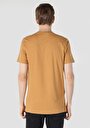 thumb-اعرض التفاصيل لـ قصة عادية رقبة مستديرة تي شيرت رجالي بني بأكمام قصيرة