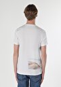 thumb-اعرض التفاصيل لـ أبيض للرجال تي شيرت بأكمام قصيرة