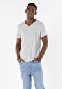 thumb-اعرض التفاصيل لـ أبيض للرجال تي شيرت بأكمام قصيرة