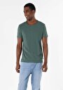 thumb-اعرض التفاصيل لـ أخضر للرجال تي شيرت بأكمام قصيرة