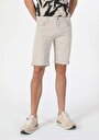 thumb-اعرض التفاصيل لـ عادي   الخصر مستقيم شورت رجالي بيج