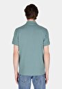 thumb-اعرض التفاصيل لـ   بولو الرقبة مستقيم رجالي أخضر كم قصير تي شيرت