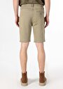 thumb-اعرض التفاصيل لـ  بخصر متوسط للرجال شورت كاكي جان مفتوح