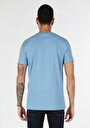 thumb-اعرض التفاصيل لـ أزرق للرجال تي شيرت بأكمام قصيرة