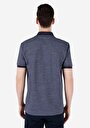 thumb-اعرض التفاصيل لـ ياقة بولو عادية مطبوعة رجالي أزرق كحلي كم قصير تي شيرت